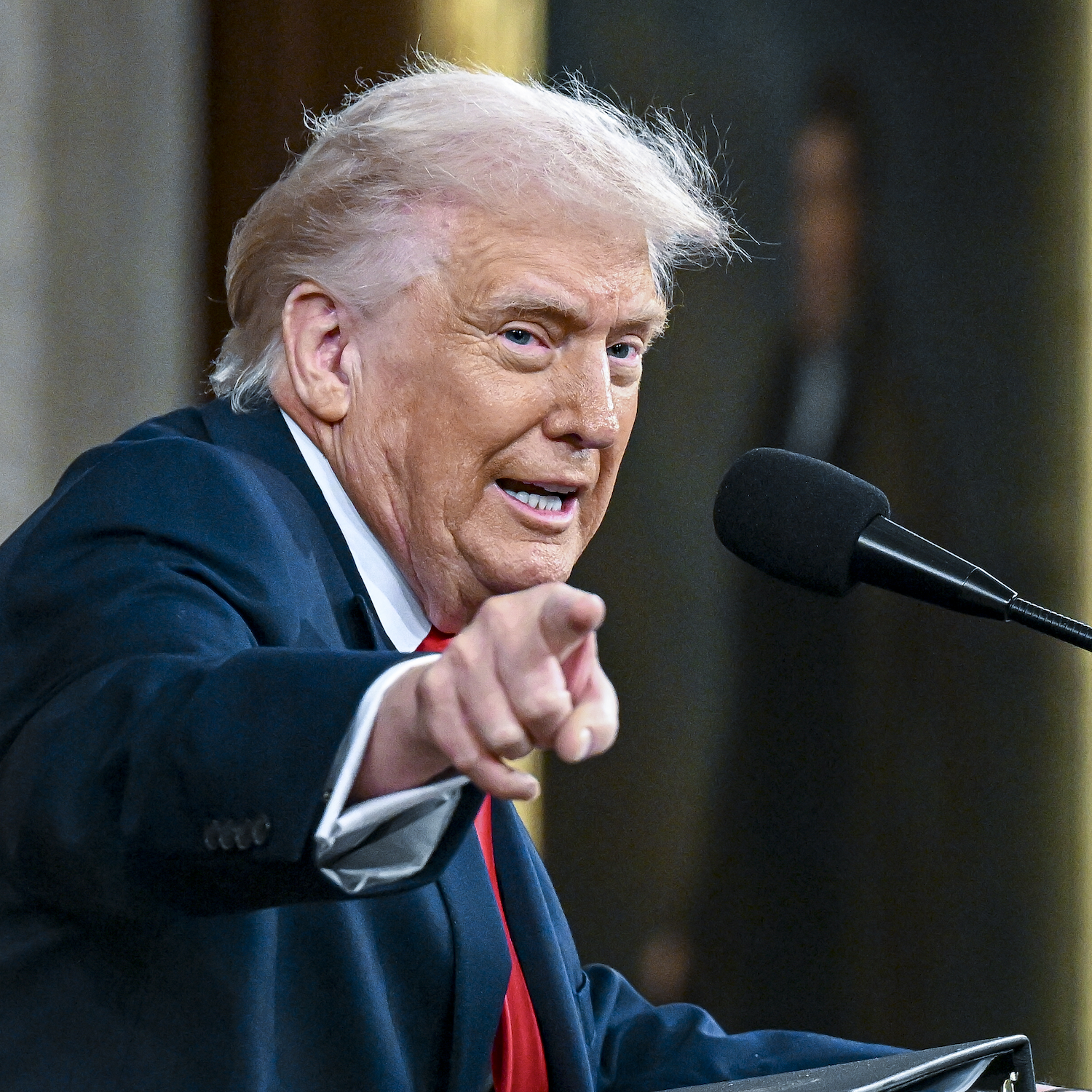 Why Trump is threatening to block his own party’s agenda