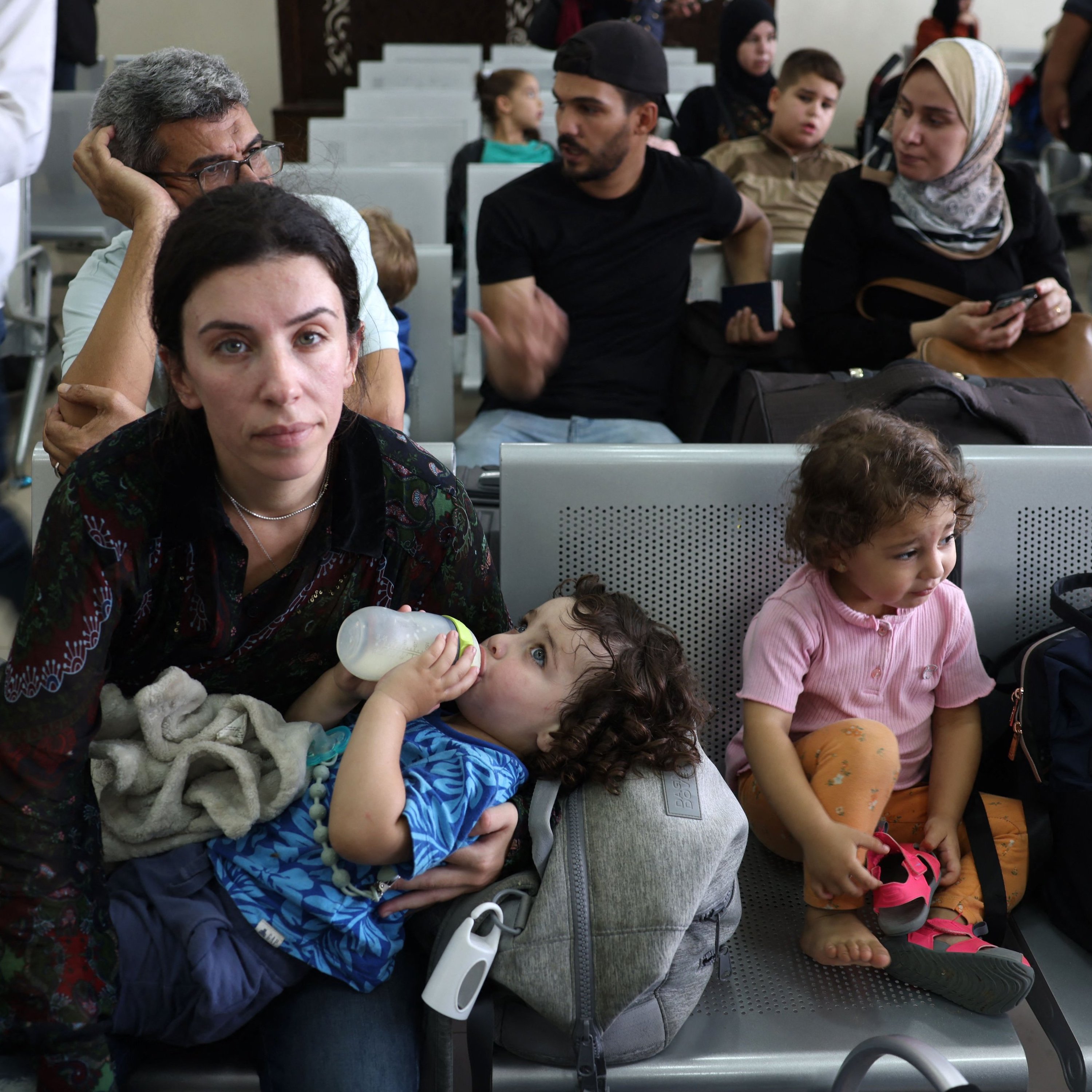 Americans and other civilians trying to escape Gaza