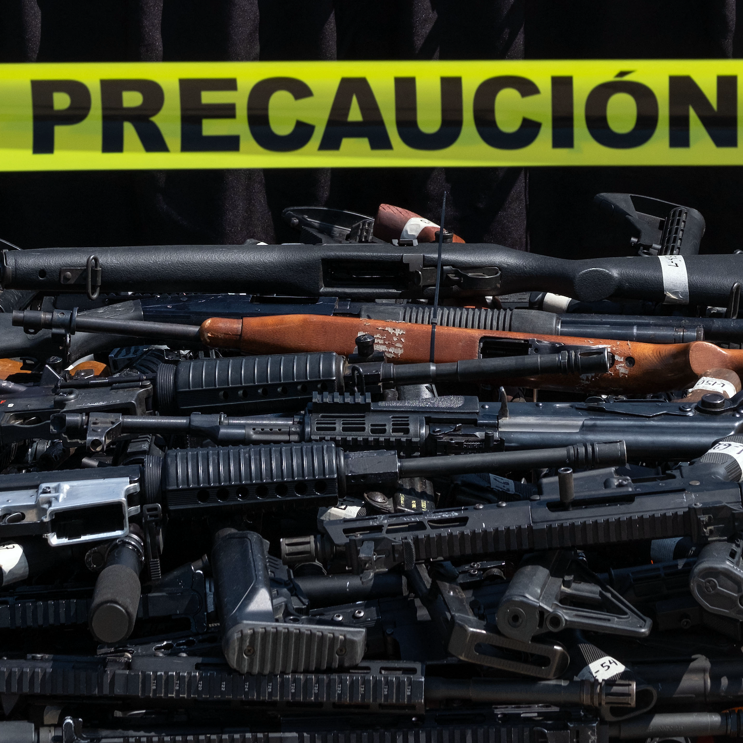 How an “iron river” of guns flows from the U.S. to Mexico