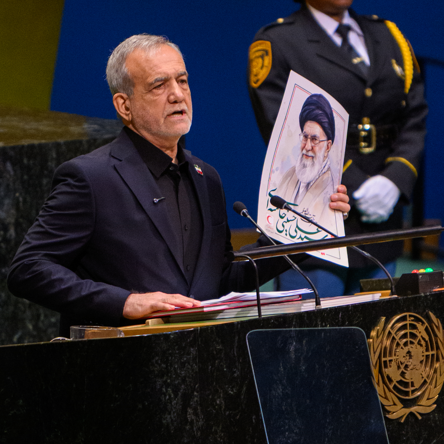 Iran delivers a defiant message to Trump at the U.N.