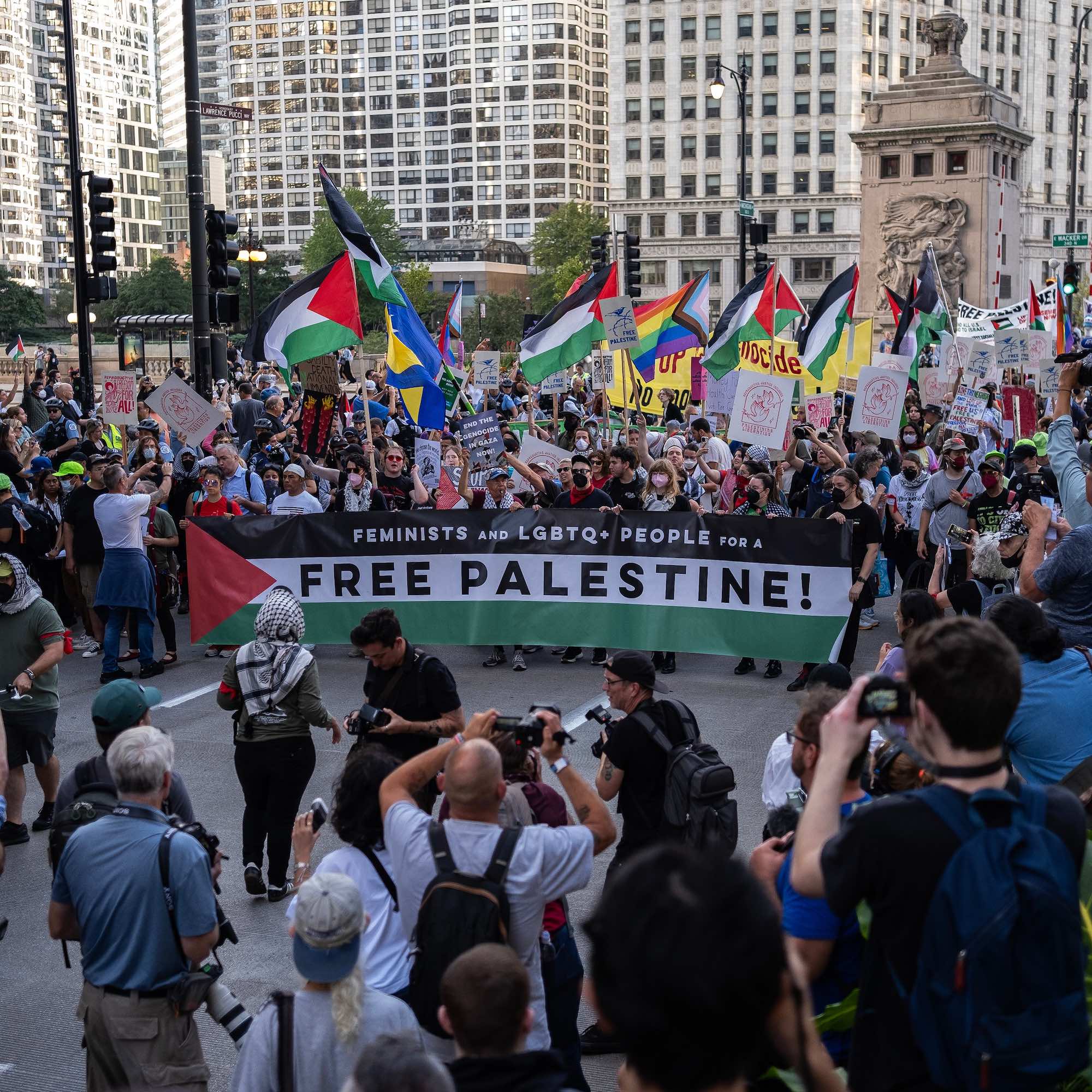 How protests are affecting the Democratic convention