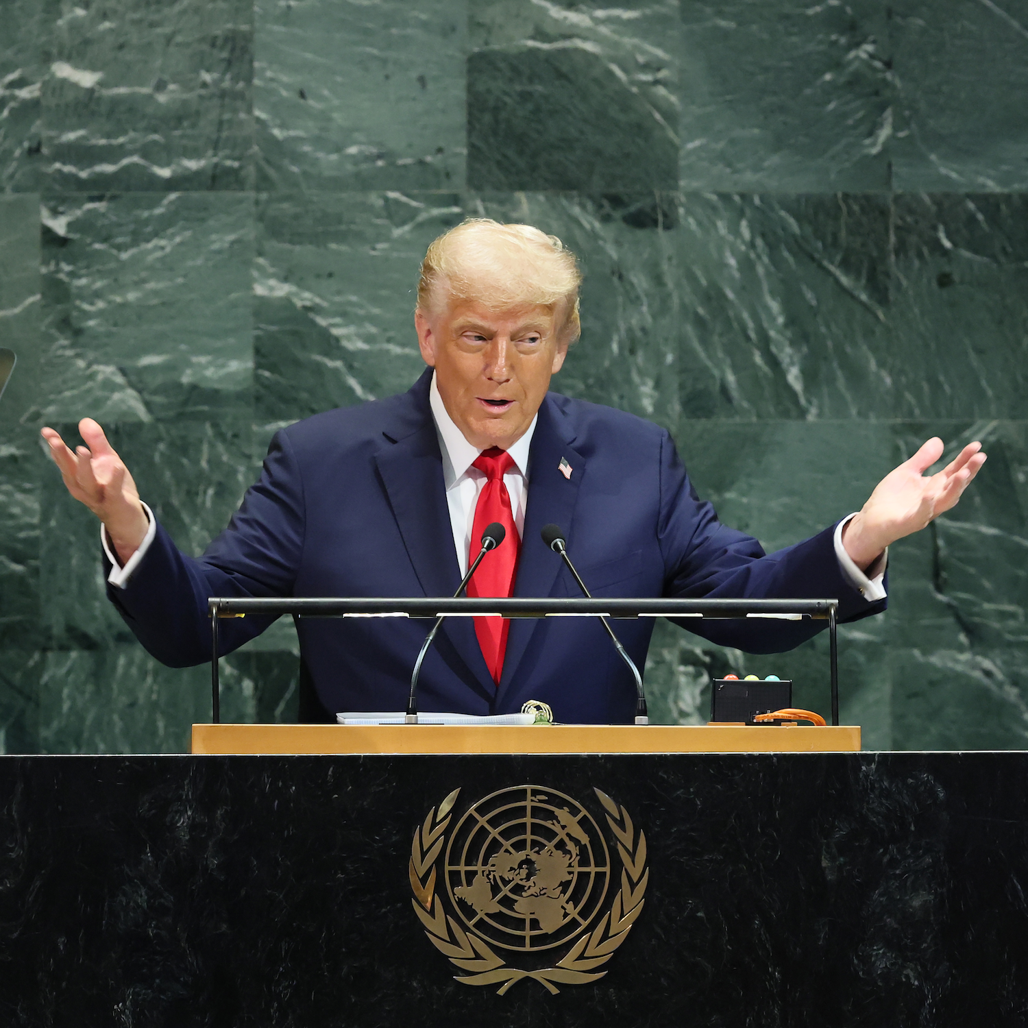 Threats, boasts, walkouts: the key takeaways from Trump’s U.N. speech